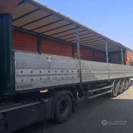 semirimorchio centinato buca coils