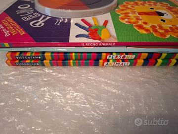 4 libri bambini - disegnare e colorare interattivi