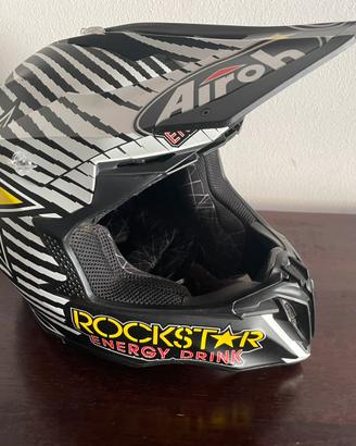 Casco cross Airoh Rockstar Energy, tg. S