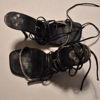 Sandalo con Tacco in vernice