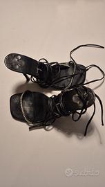 Sandalo con Tacco in vernice