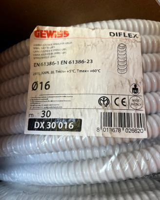 Tubi gomma elettricità