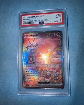 Mew 53 pokemon promo psa 9 ita svp