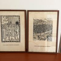 Stampe anni 1937 Mostra Artigianato