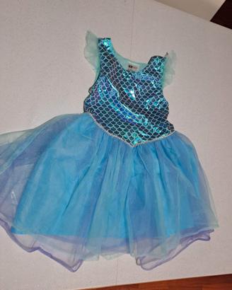 Costume carnevale sirena