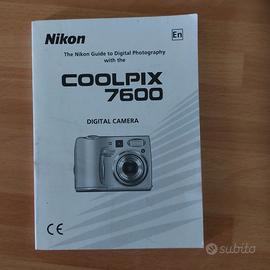 libretto manuale istruzioni Nikon Coolpix 7600