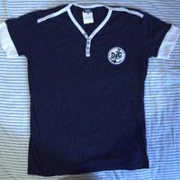 Dolce & Gabbana - Maglietta blu e bianca