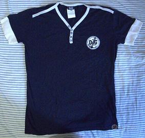 Dolce & Gabbana - Maglietta blu e bianca