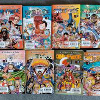 One Piece 105-112 - Set Completo 8 Volumi Manga 