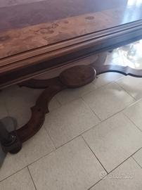 tavolino da salotto intarsiato