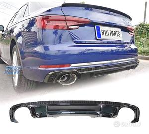 DIFFUSORE AUDI A4 S LINE 16-19 LOOK RS4