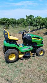 TRATTORINO TAGLIAERBA JOHN DEERE X120