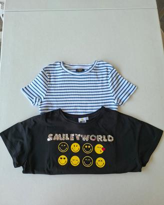 Set 2 T-shirt ragazza