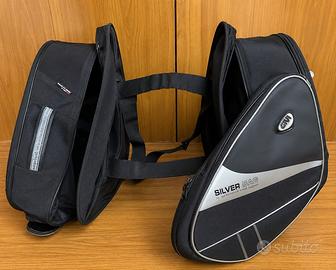 Coppia bauletti laterali moto-  rigidi -