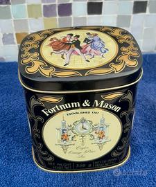 Scatola in latta di the inglese  Fortnum e Mason