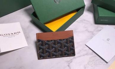Portacarte uomo goyard AUTENTICO