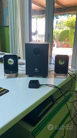 Altoparlanti Logitech 2.1 con subwoofer