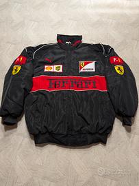 Ferrari giacca F1 racing vintage y2k nero, M