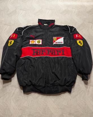 Ferrari giacca F1 racing vintage y2k nero, M