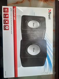 Trust mini casse 6w pc notebook smartphone 