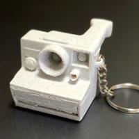 Polaroid Portachiavi Stile Polaroid Colore bianco 