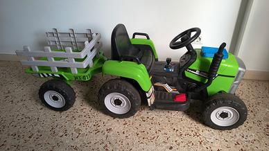 Auto elettrica trattorino per bambini 3-6 anni