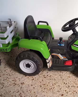 Auto elettrica trattorino per bambini 3-6 anni