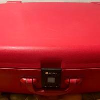 Valigia e Beauty Delsey rossi rigidi