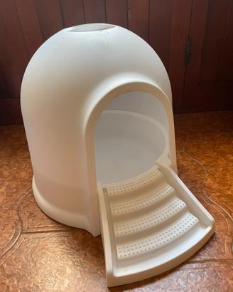 Lettiera toilette gatti igloo nuova arredo