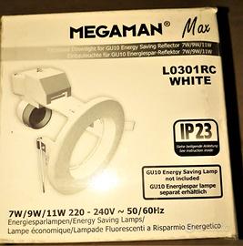 13 Faretti incasso bianchi attacco GU 10