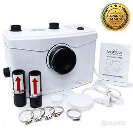 TRITURATORE MACERATORE SANITARIO SOLLEVATORE WC DO