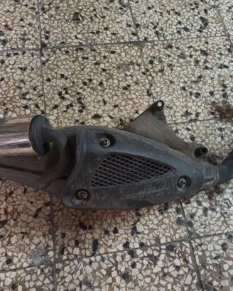 Marmitta Originale Piaggio Scarico Zip SP Mk2 Squa