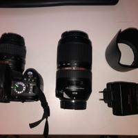 Nikon D3100 + Tamrom sp 70-300 Ø62