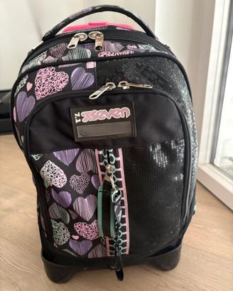 Zaino scuola trolley seven