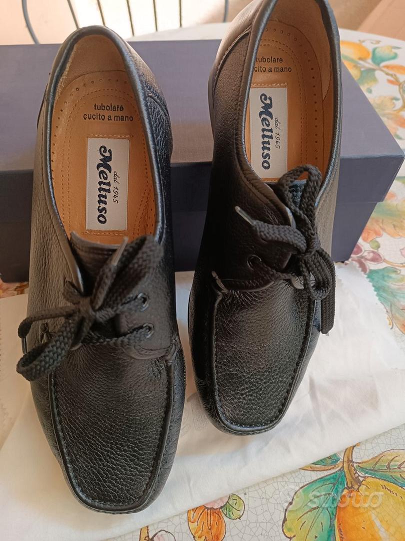 scarpe basse uomo classiche nere melluso tg. 40 Abbigliamento e