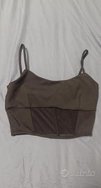 Crop Top Nero Tally Weijl XS