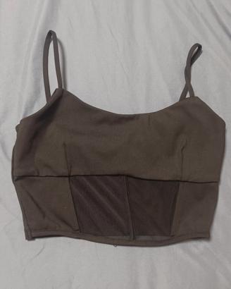 Crop Top Nero Tally Weijl XS