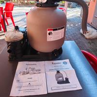 Pompa per piscina con filtro a sabbia San Marco