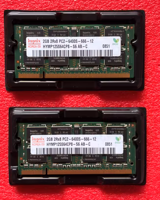 RAM 4GB Hynix (2x2GB) (PC Portatile HP LG Lenovo)