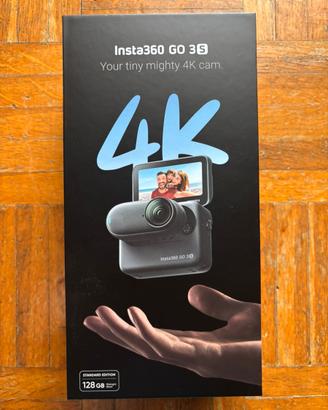 Insta360 go 3s 128gb completa+pov pack moto