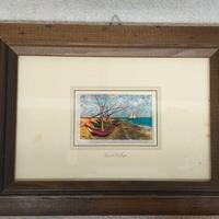 Quadretto Riproduzione Van Gogh - Barche