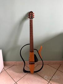 Yamaha silent guitar SLG-100s