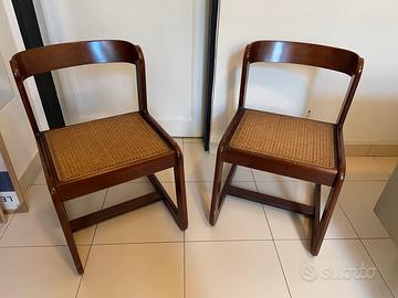 Coppia sedie mario sabot-willy rizzo