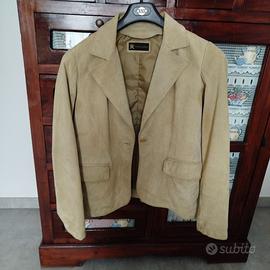 Giacca vera pelle vintage