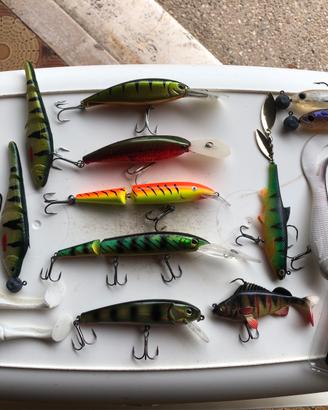 Lotto esche luccio