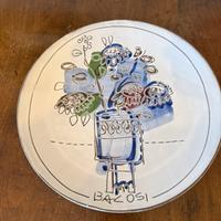 Piatto in ceramica Manlio Bacosi