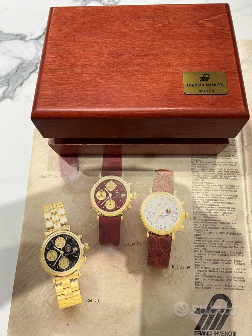 Cronografo Franchi Menotti Marina Militare -1997 Abbigliamento