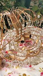 lampadario anni 70 da restaurare 