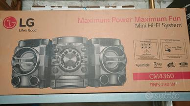 LG CM4360 - Mini Hi-Fi System con radio-comando