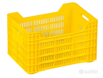 Cassette di plastica per la raccolta di frutta.